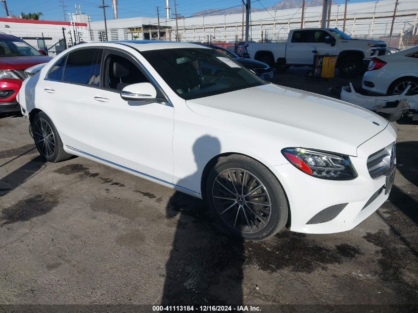 VIN W1KWF8DB1MR645766 2021 Mercedes-Benz C 300, Sedan no.1