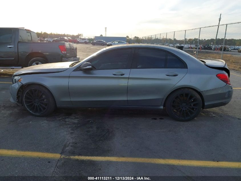 VIN 55SWF4KB8FU077321 2015 Mercedes-Benz C 300, 4Ma... no.14