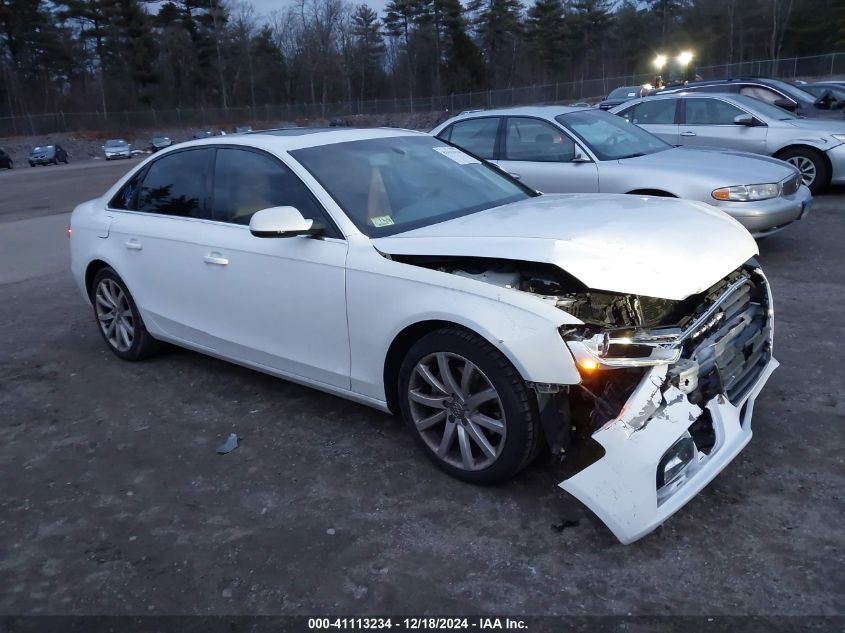 2013 AUDI A4 2.0T PREMIUM - WAUFFAFL4DN038840