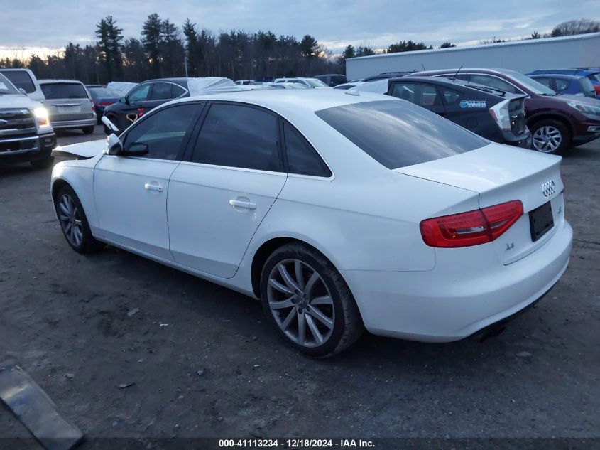 VIN WAUFFAFL4DN038840 2013 Audi A4, 2.0T Premium no.3