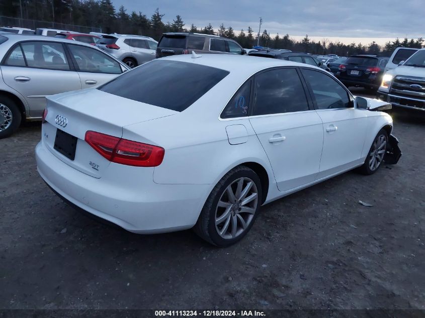 VIN WAUFFAFL4DN038840 2013 Audi A4, 2.0T Premium no.4