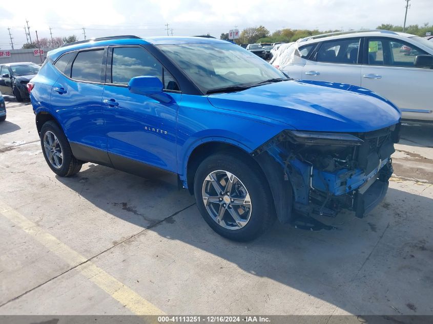 2024 Chevrolet Blazer Fwd 2Lt VIN: 3GNKBCR47RS170301 Lot: 41113251