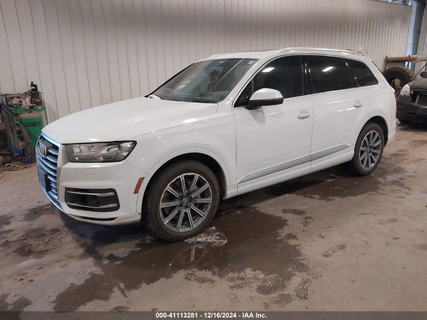 VIN WA1VAAF76JD024112 2018 AUDI Q7 no.2