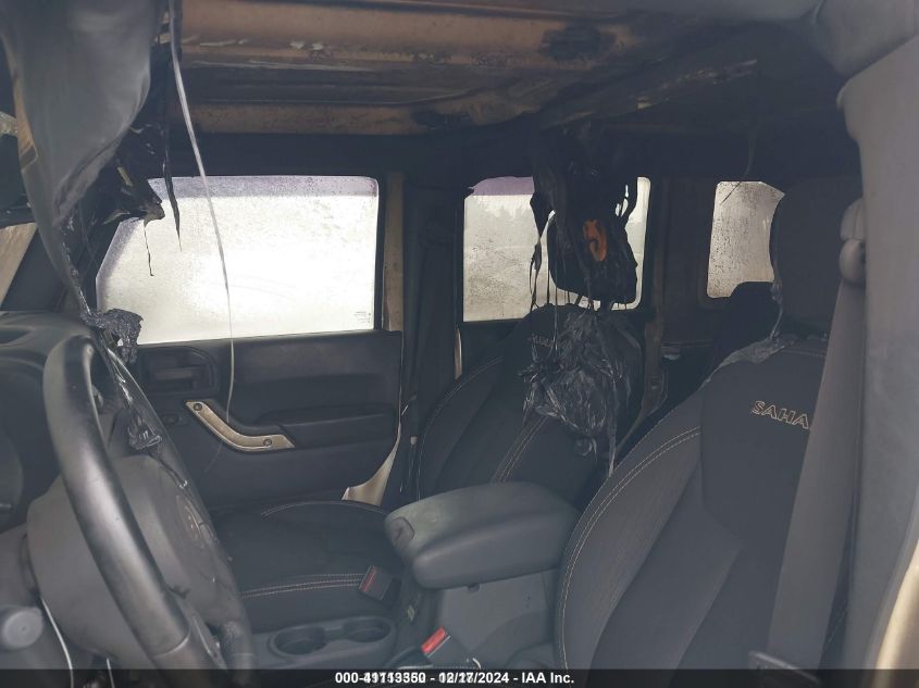 2016 Jeep Wrangler Unlimited Sahara VIN: 1C4BJWEG1GL166373 Lot: 41113350