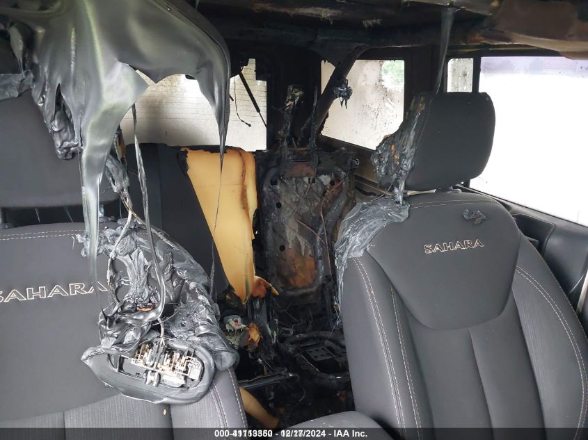 2016 Jeep Wrangler Unlimited Sahara VIN: 1C4BJWEG1GL166373 Lot: 41113350