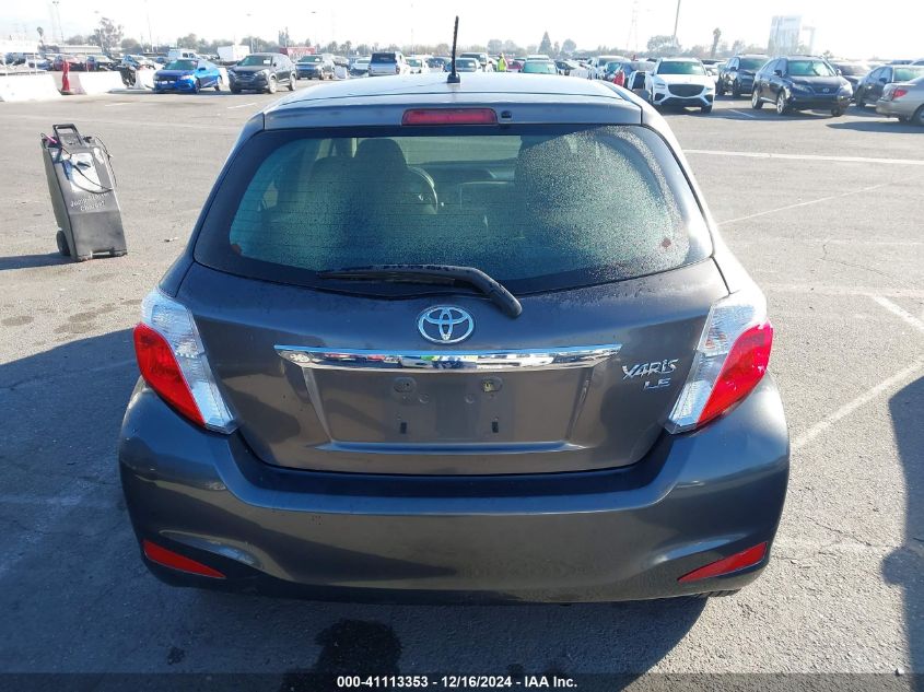 2014 Toyota Yaris VIN: JTDKTUD39ED575242 Lot: 41113353