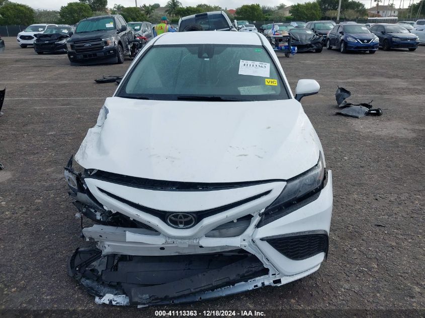 VIN 4T1G11AK7MU543244 2021 Toyota Camry, SE no.12