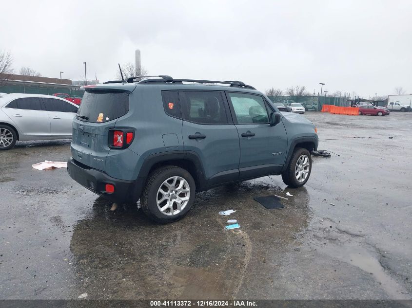 VIN ZACCJBABXJPJ17826 2018 JEEP RENEGADE no.4