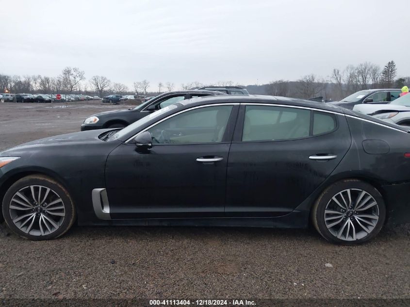 2018 Kia Stinger Premium VIN: KNAE25LAXJ6024576 Lot: 41113404