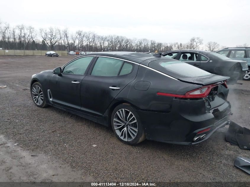 VIN KNAE25LAXJ6024576 2018 KIA Stinger, Premium no.3