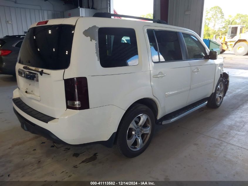 VIN 5FNYF3H58EB020167 2014 HONDA PILOT no.4