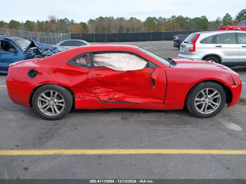 2013 Chevrolet Camaro 2Ls VIN: 2G1FA1E34D9118976 Lot: 41113594