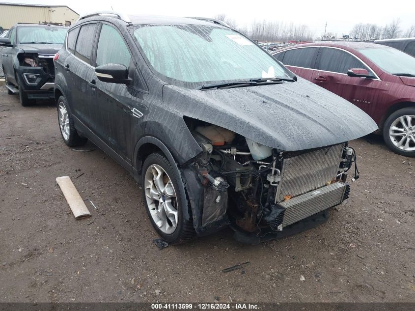 VIN 1FMCU9J92EUD57453 2014 Ford Escape, Titanium no.1