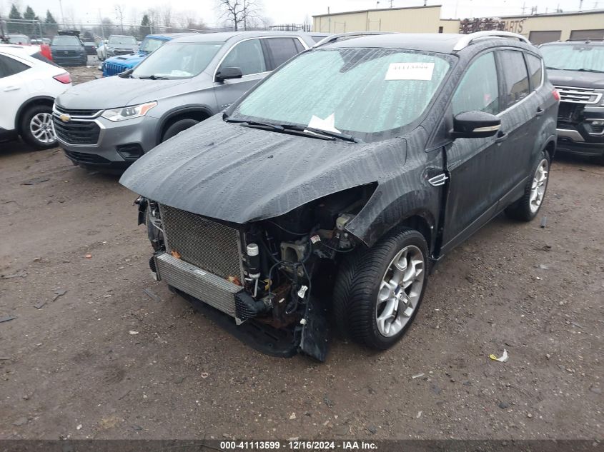 VIN 1FMCU9J92EUD57453 2014 Ford Escape, Titanium no.2