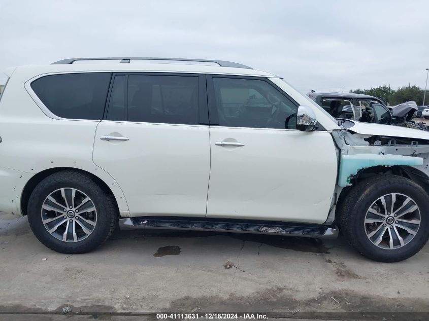 2020 Nissan Armada Sl 2Wd VIN: JN8AY2ND5L9112317 Lot: 41113631