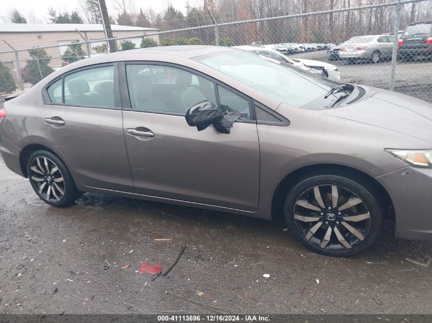 VIN 2HGFB2F97EH535529 2014 Honda Civic, Ex-L no.13