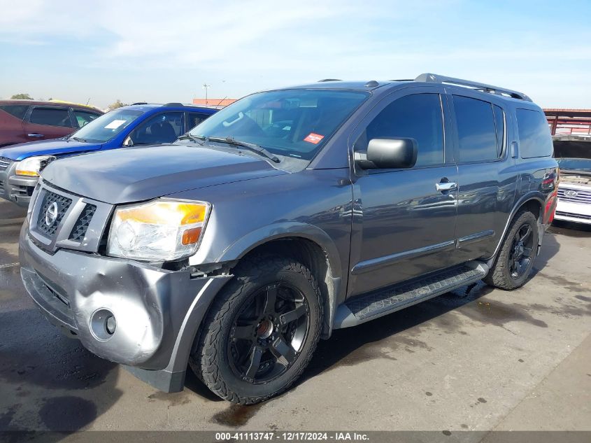 VIN 5N1AA0ND0FN620545 2015 Nissan Armada, SV no.2