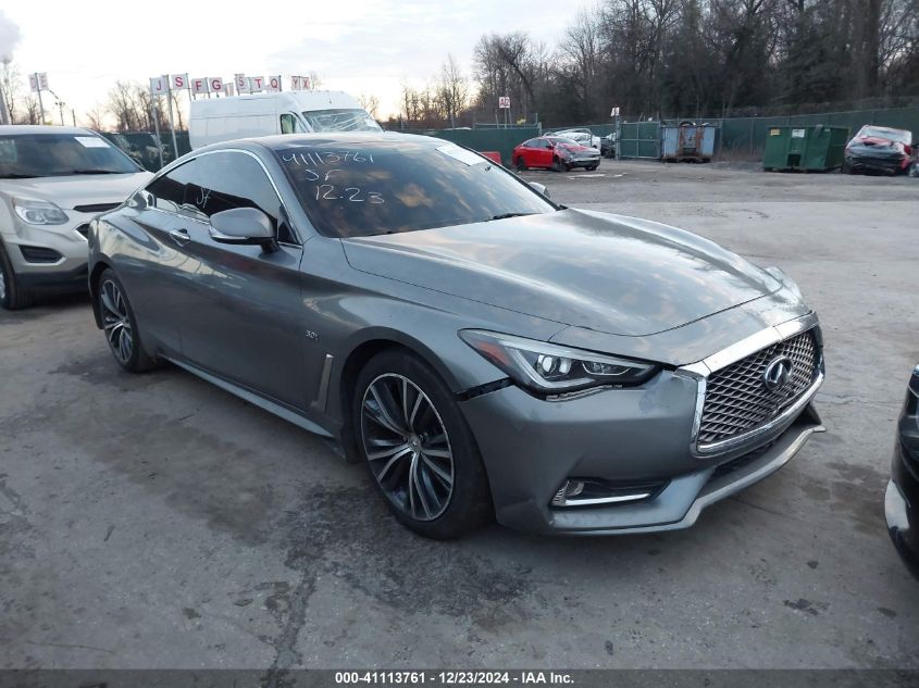 VIN JN1EV7EL4JM391783 2018 INFINITI Q60 no.1