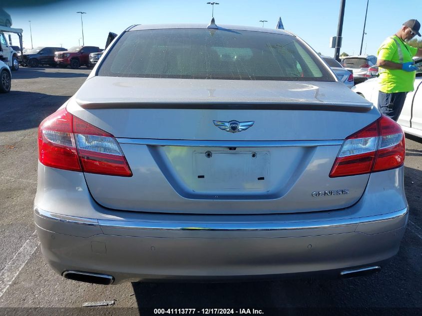 2012 Hyundai Genesis 5.0 VIN: KMHGC4DH5CU200037 Lot: 41113777