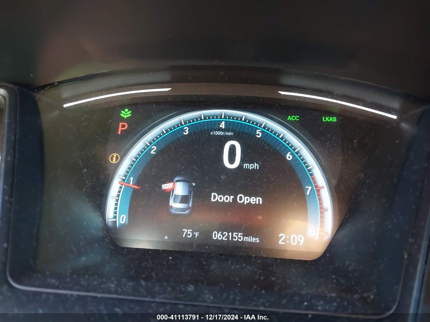 2019 HONDA CIVIC LX - 2HGFC2F61KH589309