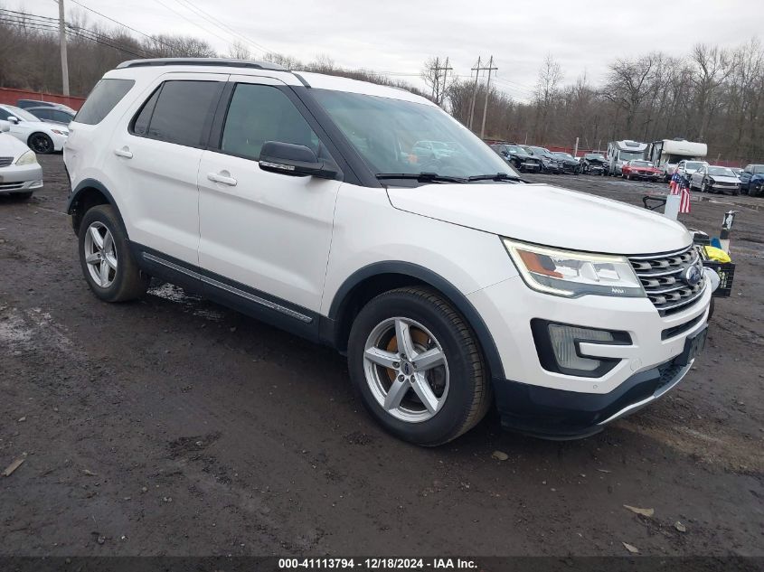 VIN 1FM5K8D85GGB38466 2016 FORD EXPLORER no.1