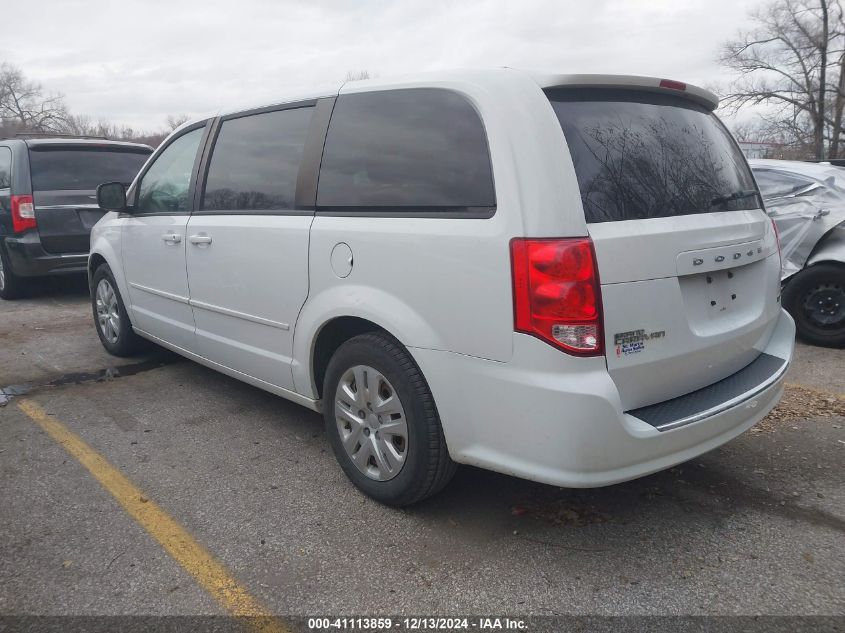 VIN 2C4RDGBGXGR390863 2016 Dodge Grand Caravan, SE no.3