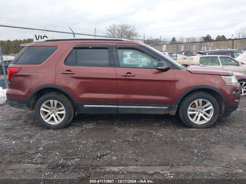 2018 Ford Explorer Xlt VIN: 1FM5K8D85JGB83432 Lot: 41113867