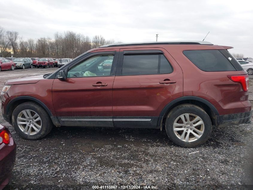 2018 Ford Explorer Xlt VIN: 1FM5K8D85JGB83432 Lot: 41113867