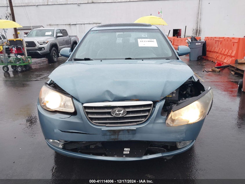 2007 HYUNDAI ELANTRA VIN: KMHDU46D87U221321