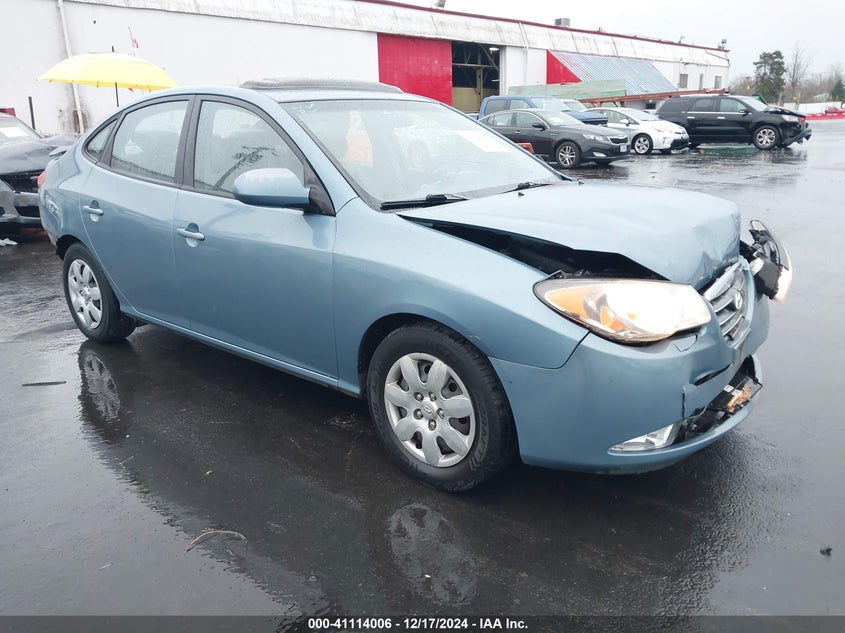 2007 HYUNDAI ELANTRA VIN: KMHDU46D87U221321