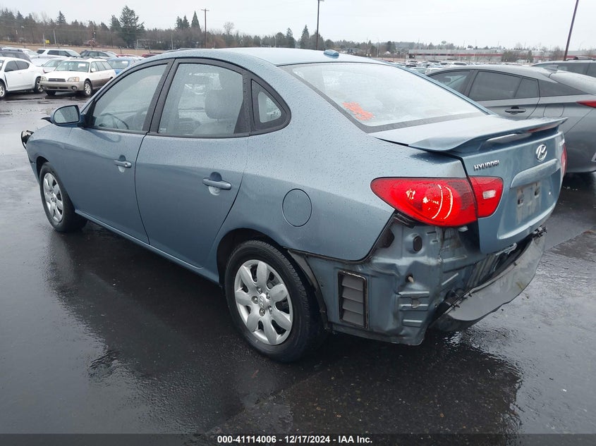 2007 HYUNDAI ELANTRA VIN: KMHDU46D87U221321