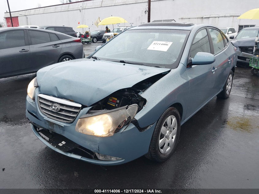 2007 HYUNDAI ELANTRA VIN: KMHDU46D87U221321