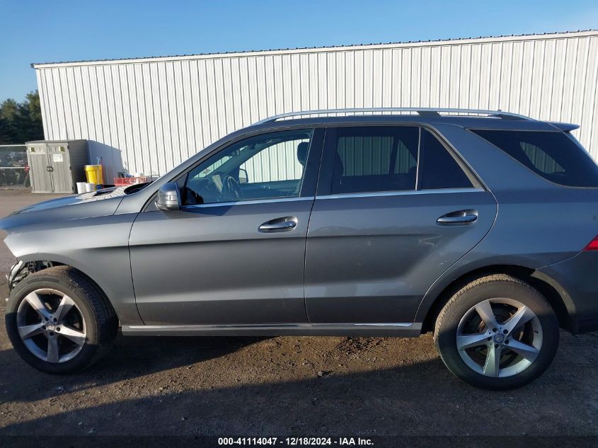 2017 Mercedes-Benz Gle 350 4Matic VIN: 4JGDA5HB1HA855308 Lot: 41114047