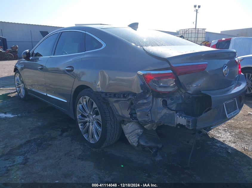 2017 BUICK LACROSSE VIN: 1G4ZR5SS8HU165030