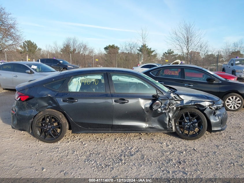 2025 HONDA CIVIC VIN: 19XFL2H86SE001252