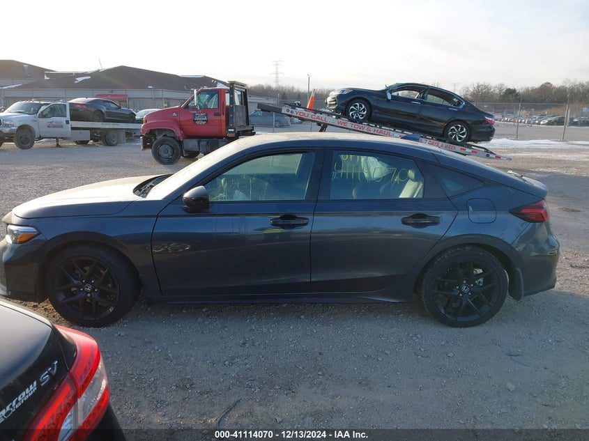 2025 HONDA CIVIC VIN: 19XFL2H86SE001252
