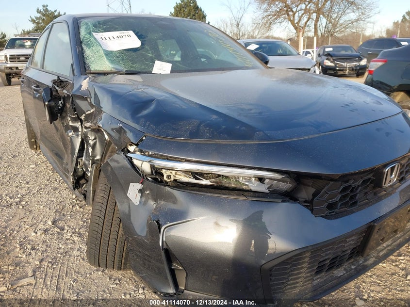 2025 HONDA CIVIC VIN: 19XFL2H86SE001252