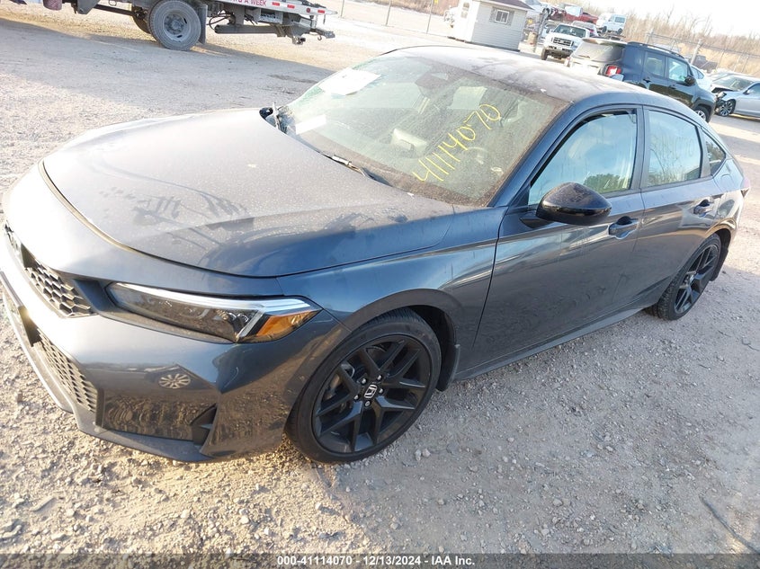 2025 HONDA CIVIC VIN: 19XFL2H86SE001252