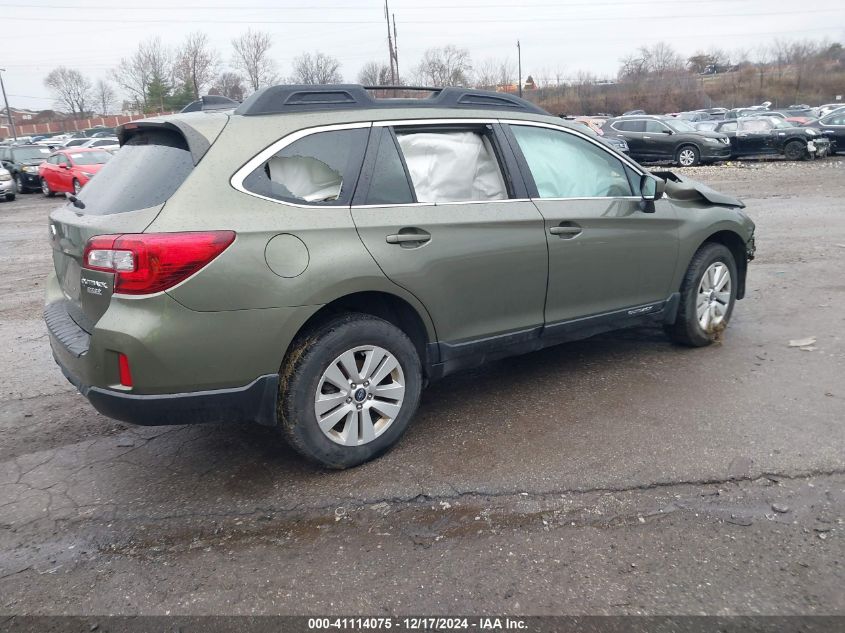 VIN 4S4BSACC6H3271164 2017 Subaru Outback, 2.5I Pre... no.4