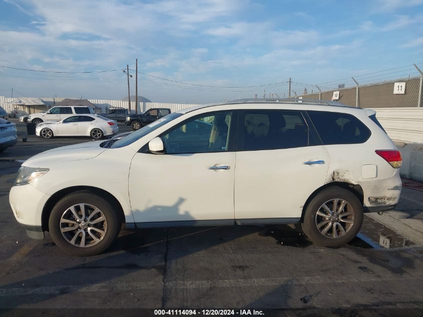 2015 Nissan Pathfinder S VIN: 5N1AR2MN9FC646751 Lot: 41114094