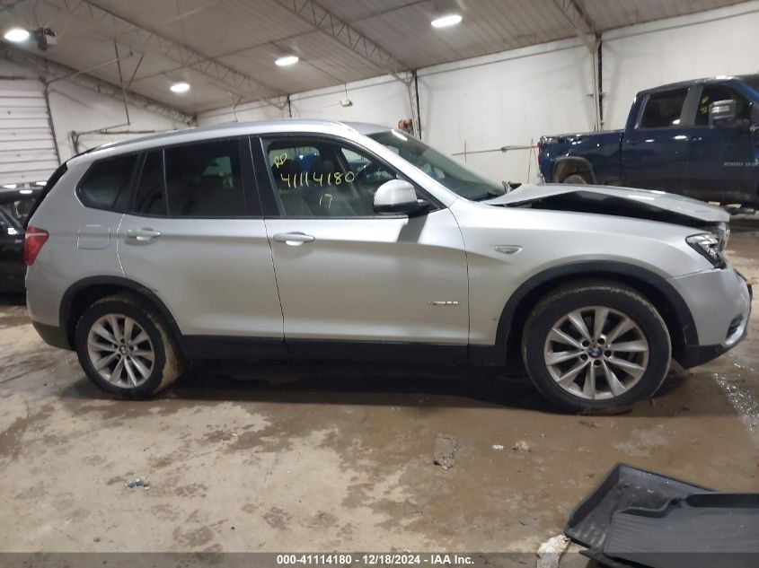 VIN 5UXWX9C59H0T13477 2017 BMW X3, Xdrive28I no.13