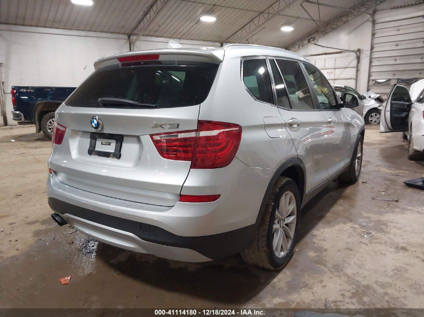 VIN 5UXWX9C59H0T13477 2017 BMW X3, Xdrive28I no.4