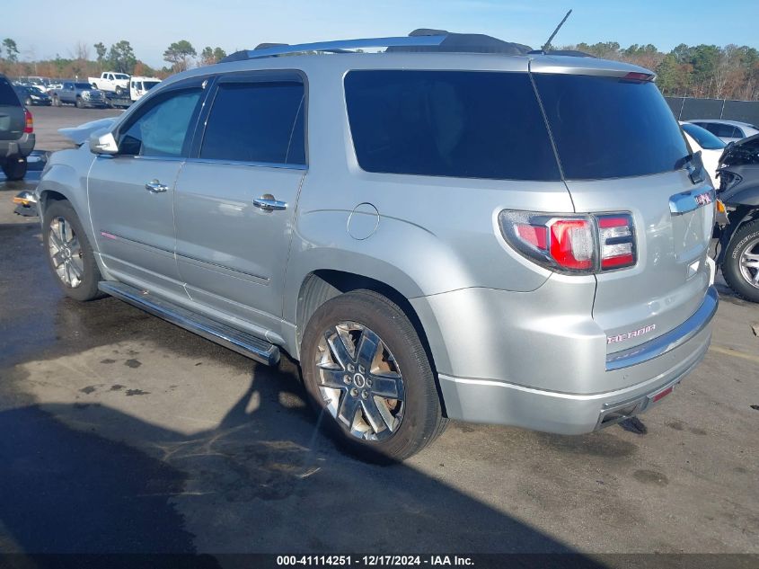 VIN 1GKKRTKD0EJ202908 2014 GMC Acadia, Denali no.3