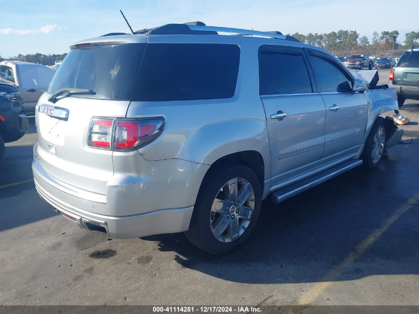 VIN 1GKKRTKD0EJ202908 2014 GMC Acadia, Denali no.4