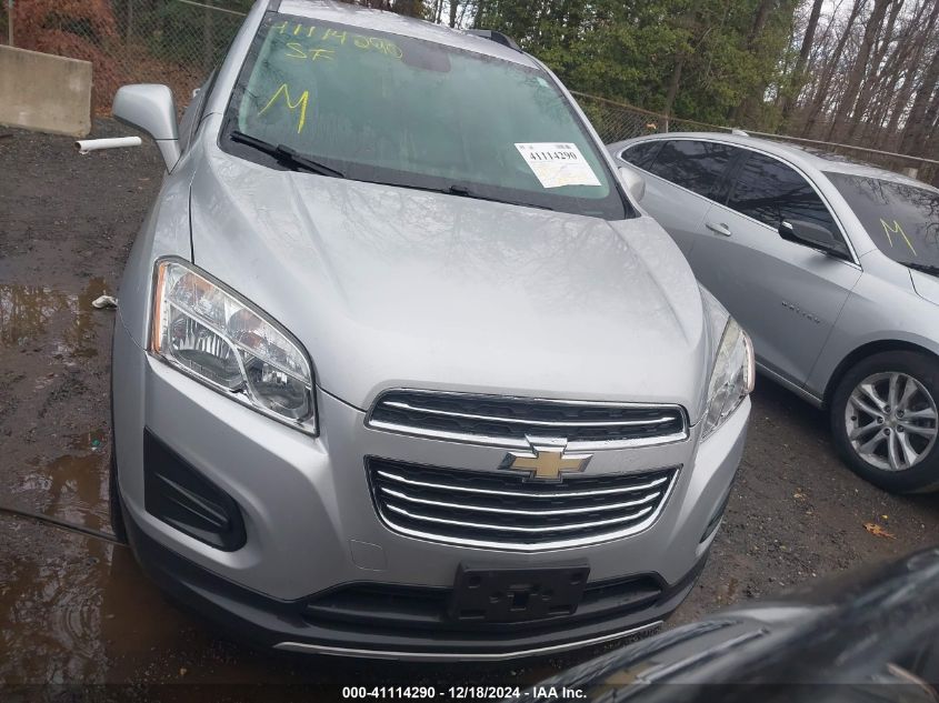 2016 Chevrolet Trax Lt VIN: 3GNCJLSB2GL232081 Lot: 41114290