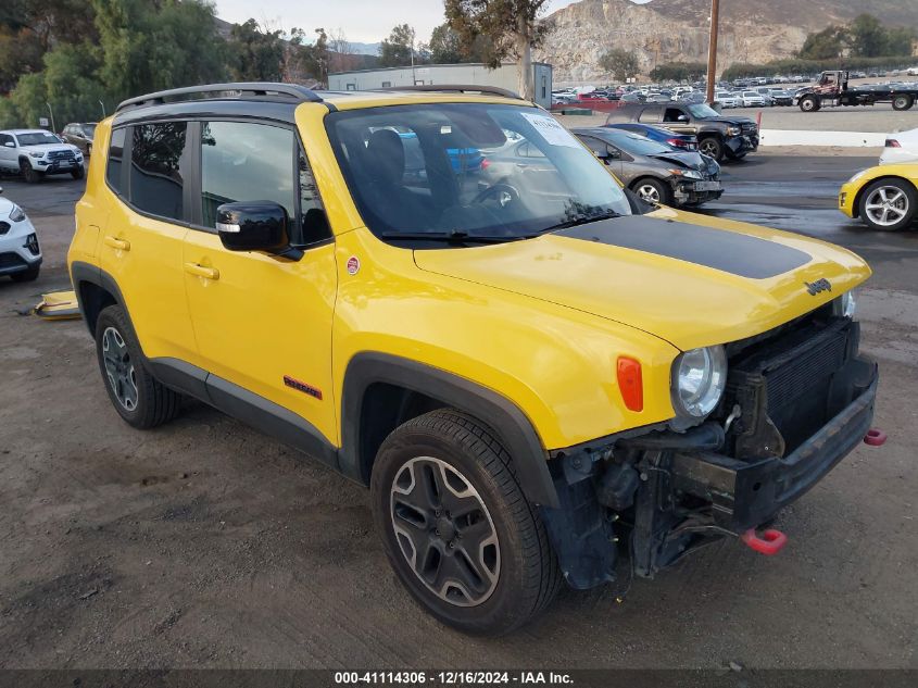 VIN ZACCJBCT7FPB92080 2015 Jeep Renegade, Trailhawk no.1