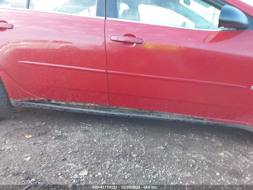 2007 PONTIAC G6 VIN: 1G2ZG58N274134189