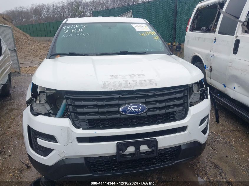 VIN 1FM5K8AR1HGD65331 2017 Ford Utility Police Inte... no.12