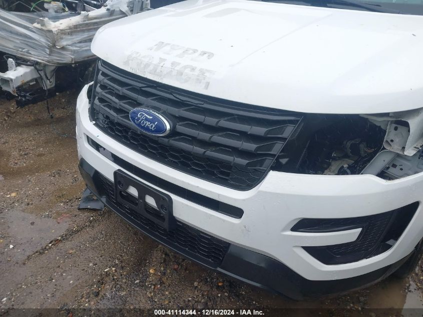 VIN 1FM5K8AR1HGD65331 2017 Ford Utility Police Inte... no.6