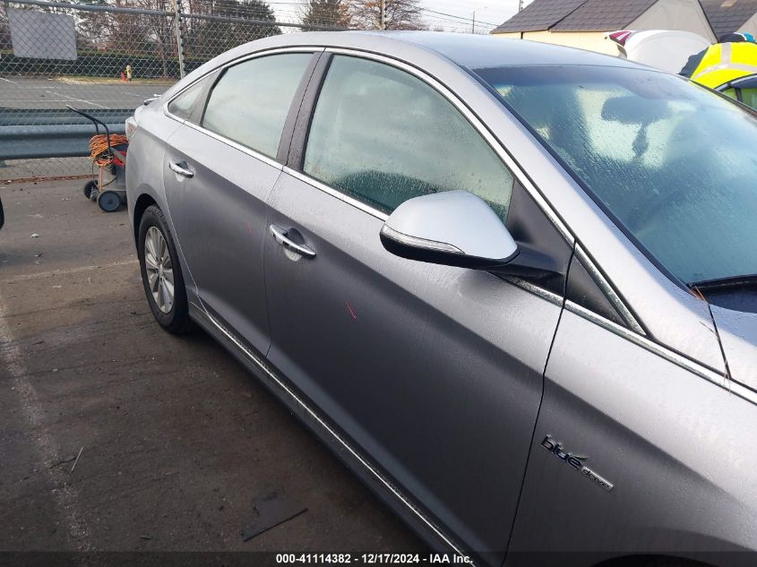 VIN KMHE24L11GA008765 2016 HYUNDAI SONATA HYBRID no.13